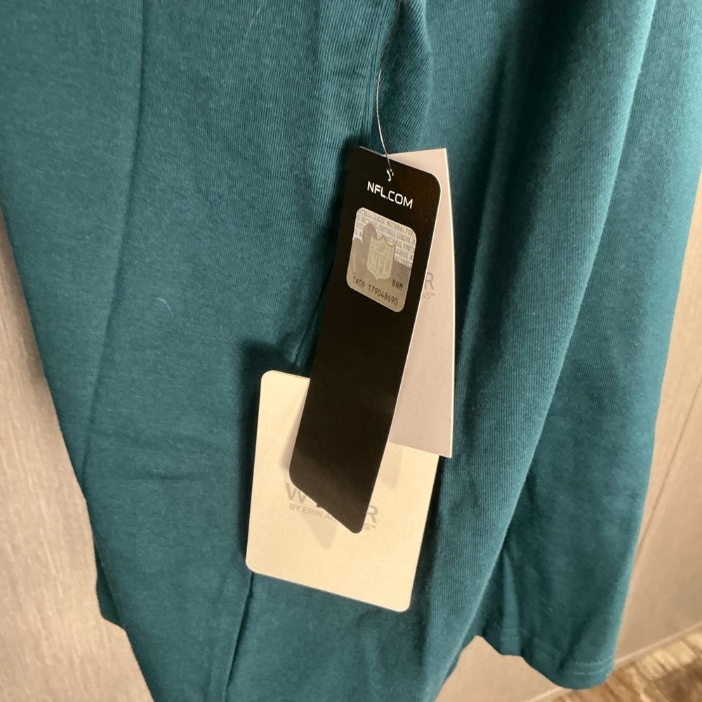 Philadelphia Eagles Women's Long Sleeve Tee - Teal Size XL - Picture 8 of 11